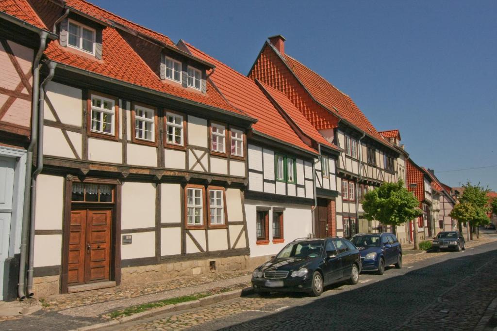 Urlaub Im Fachwerk - Das Sattlerhaus Кведлинбург Екстериор снимка