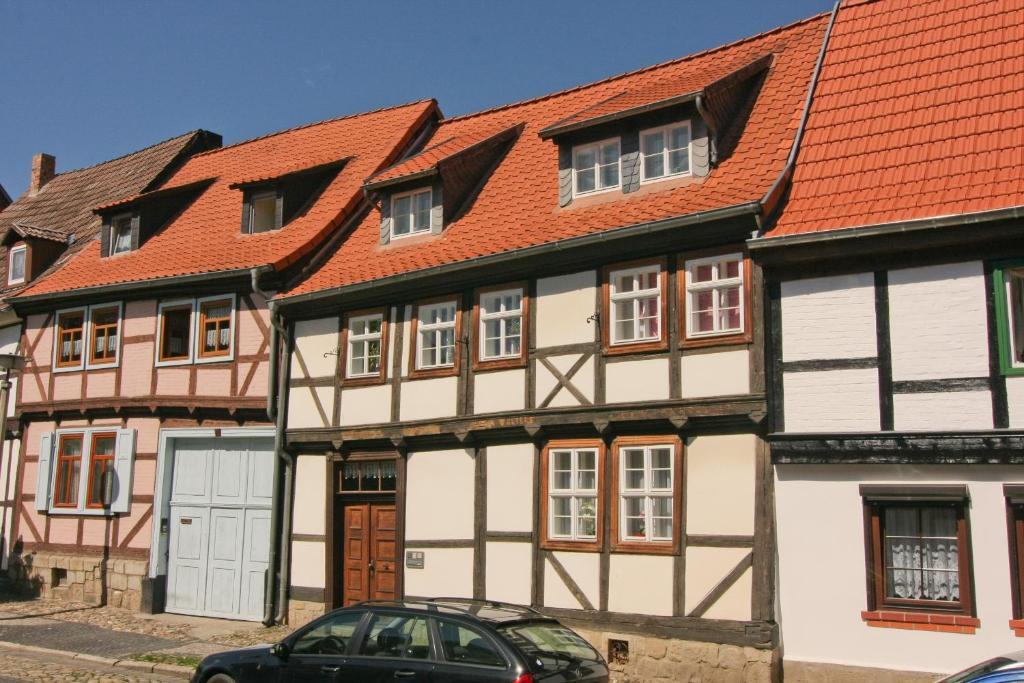 Urlaub Im Fachwerk - Das Sattlerhaus Кведлинбург Екстериор снимка